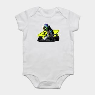 Lewis Hamilton 44 Baby Bodysuit